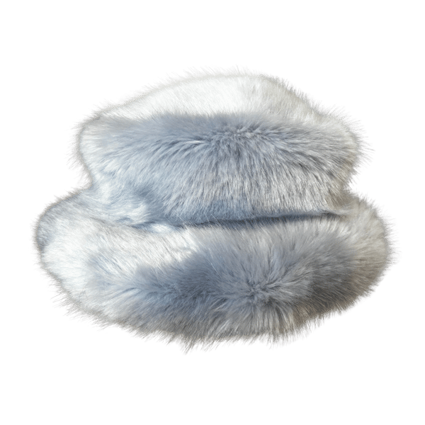Image of EMMA BREWIN FAUX FUR BUCKET HAT