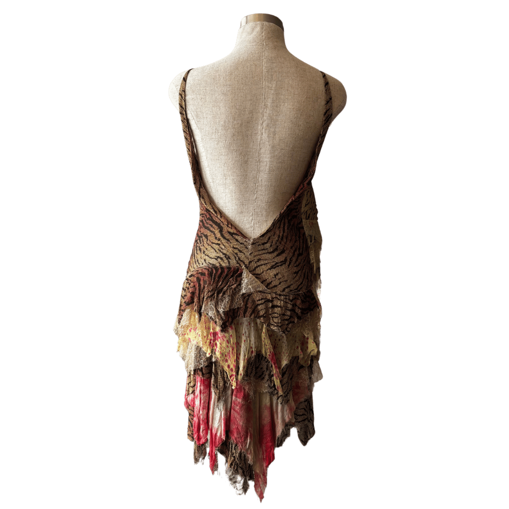 Image of VINTAGE Y2K ANIMAL PRINT DRESS