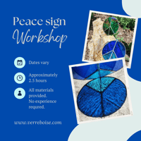 Image 1 of Peace sign workshop