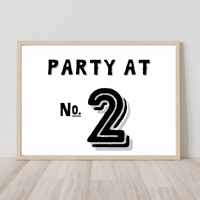 Image 2 of Party At… Personalised Print