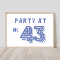 Image 3 of Party At… Personalised Print