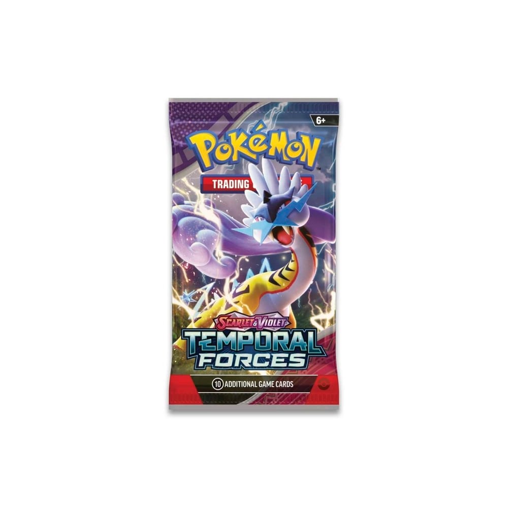 Pokémon TCG: Scarlet & Violet-Temporal Forces Booster Pack (10 Cards)
