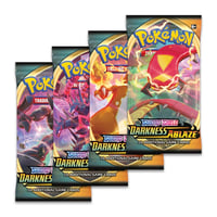 Pokémon TCG: Sword & Shield-Darkness Ablaze Booster Pack (10 Cards)
