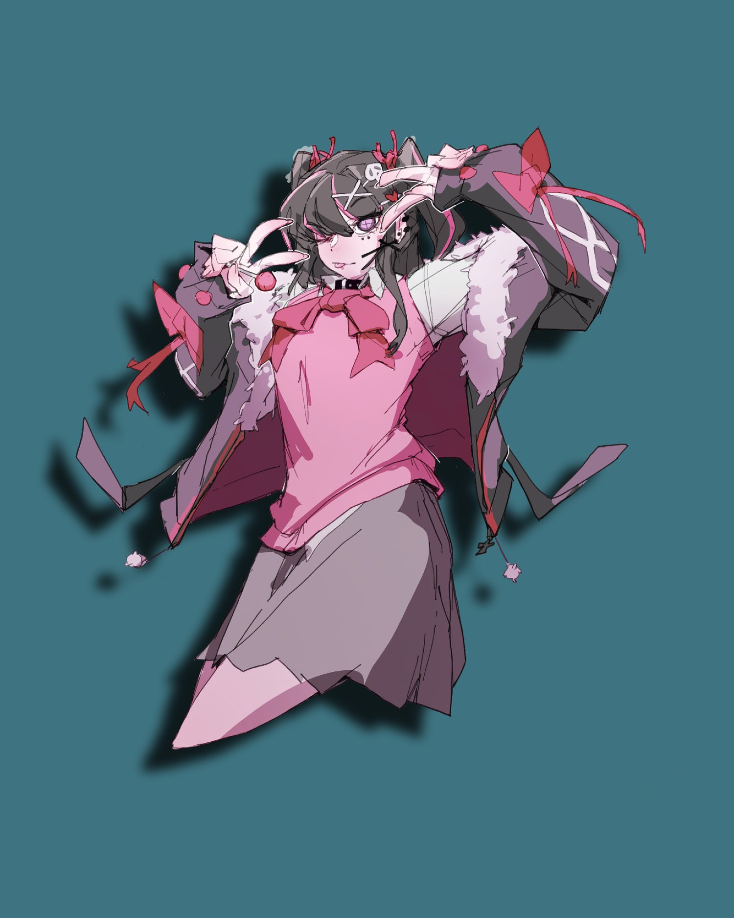 Image of Aiko Double Peace Sticker