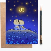 Image 2 of US Bunny Card