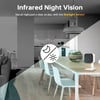 1080P Wireless Indoor Security Camera - Motion Detection, Two-Way Audio, Night Vision, Phone App
