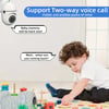 1080p HD Wireless Security Camera - Full Color Night Vision, Indoor/Outdoor, 2-Way Audio