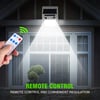 Solar Security Light Alarm - Waterproof PIR LED Motion Sensor, 129dB Loud Siren, Outdoor Use