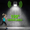 Solar Security Light Alarm - Waterproof PIR LED Motion Sensor, 129dB Loud Siren, Outdoor Use