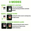 Solar Security Light Alarm - Waterproof PIR LED Motion Sensor, 129dB Loud Siren, Outdoor Use