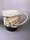 #08 Porcelain Landscape Handled Cup