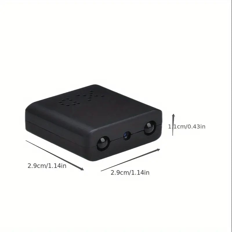 MSL Mini Surveillance Camera - Built-in Battery, Night Vision, Motion Detection, WiFi, App