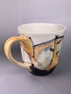 #08 Porcelain Landscape Handled Cup