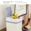 Automatic Touchless Trash Can - Battery Powered, Ideal for Kitchen, Bathroom, Bedroom, Office