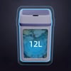 Automatic Touchless Trash Can - Battery Powered, Ideal for Kitchen, Bathroom, Bedroom, Office