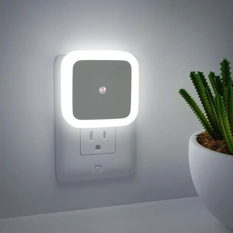 Smart LED Night Light - White Warm, Ideal for Bathroom, Stairs, Corridor, Smart Home Integration