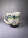 #12 Porcelain Landscape Handled cup