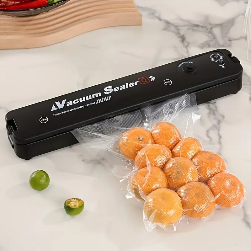 Household Vacuum Sealing Machine Set - 60pcs, Easy to Operate, Ideal for Dry and Soft Food Storage