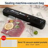 Household Vacuum Sealing Machine Set - 60pcs, Easy to Operate, Ideal for Dry and Soft Food Storage