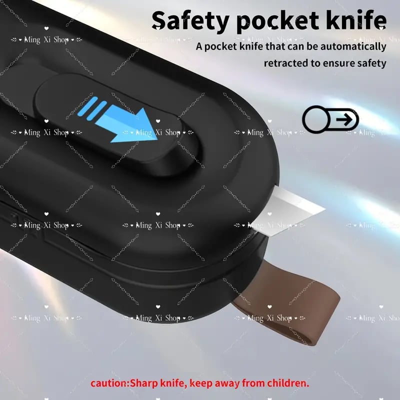 Mini Vacuum Sealer - 2-in-1 Heat Sealer & Cutter, Portable Thermal Sealer for Plastic Bag Storage