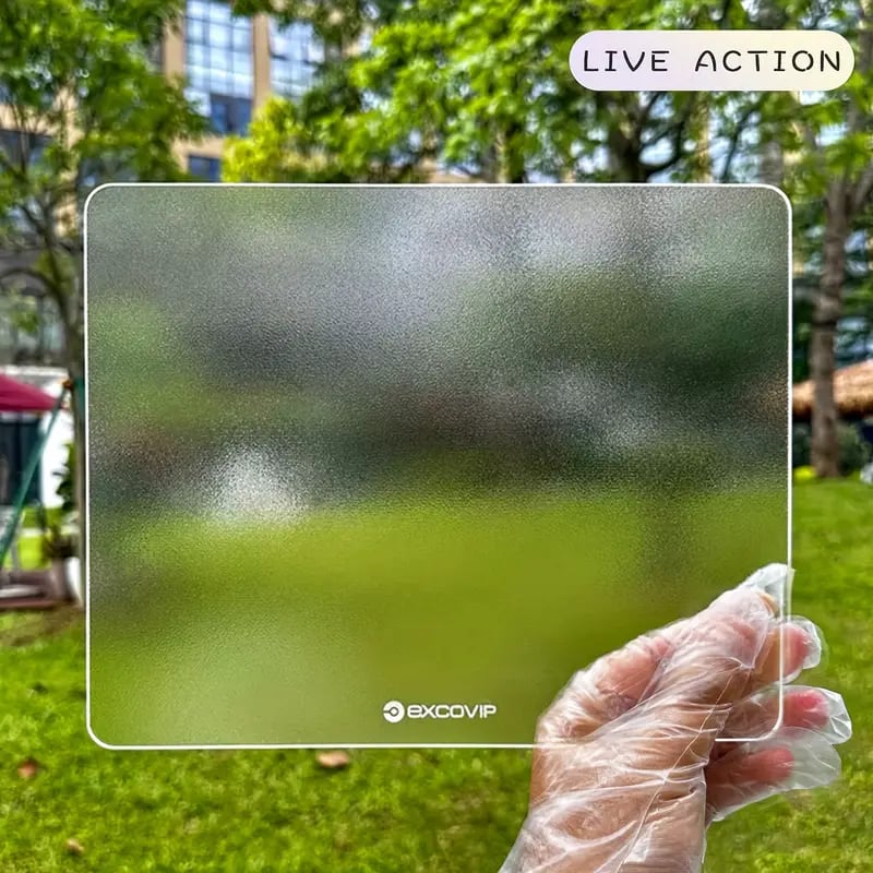 XXL Premium Tempered Glass Mouse Pad - Gaming E-sports Professional Pad, Smooth Desk Pad
