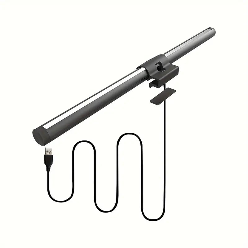 USB Monitor Light - RGB Gaming LED, Touch Control, Stepless Dimming, Eye Protection, Space-Saving