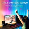 USB Monitor Light - RGB Gaming LED, Touch Control, Stepless Dimming, Eye Protection, Space-Saving