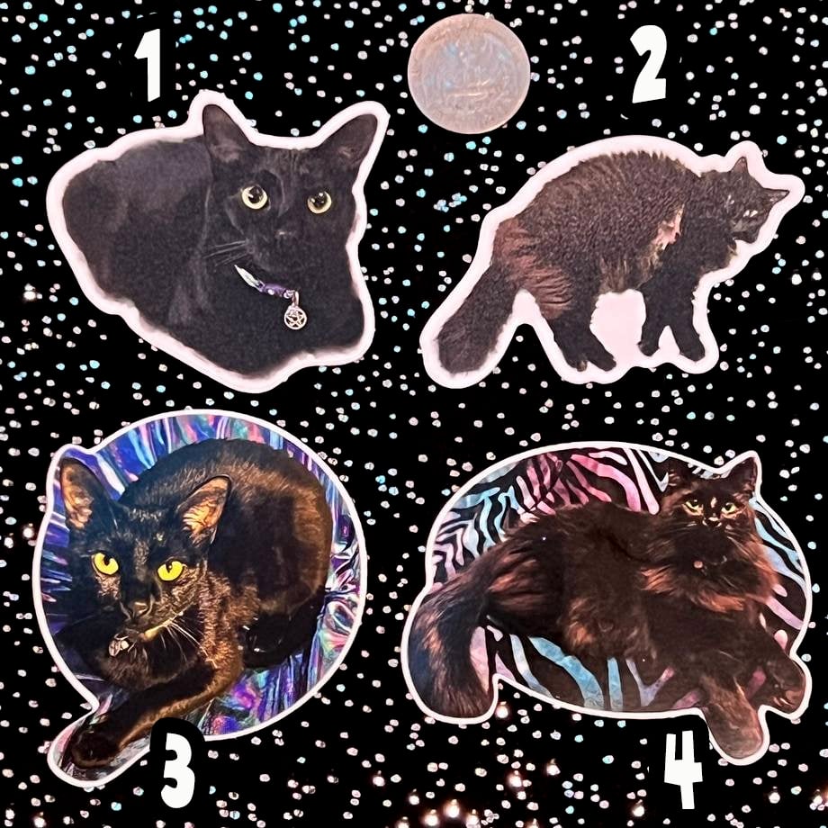 Image of Vinyl Sticker: Doomkeep Cats