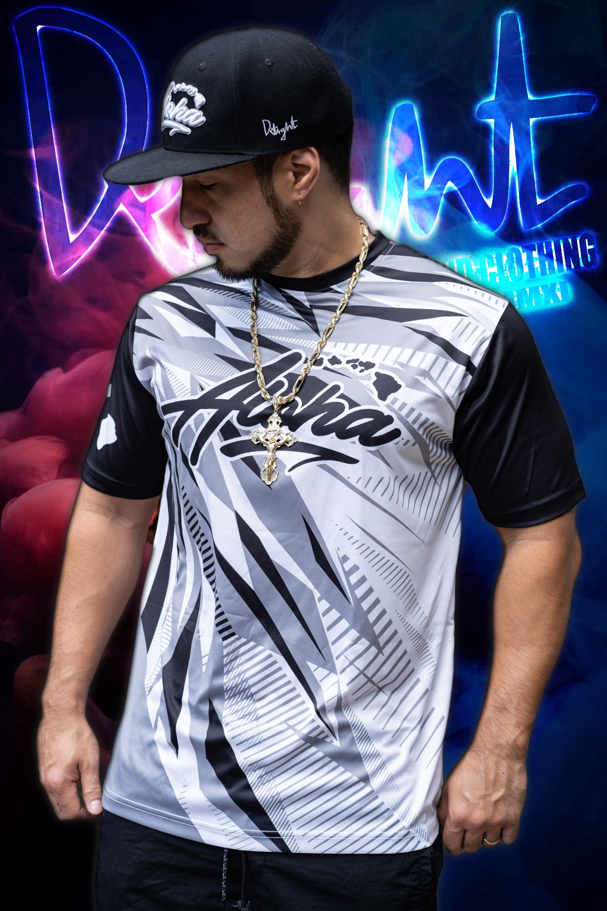 Aloha Islands - "Shattered" Jersey (Grey/Black)