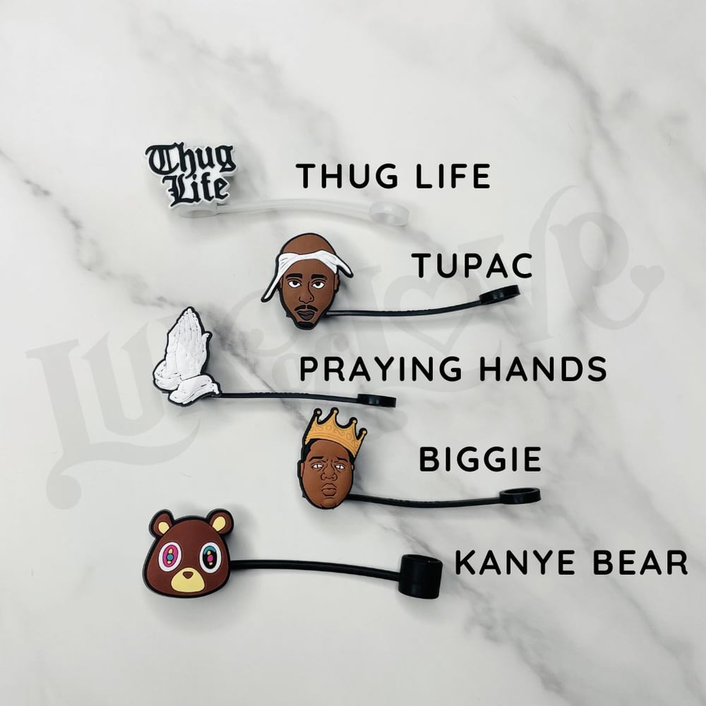 Image of Rap Artist Straw Caps