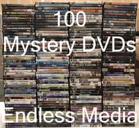 100 Random Mystery Video DVD Movie Tv Show Film Bundle Lot Box Grab Bag Surprise