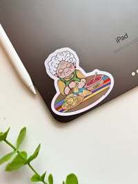Image 3 of Abuelita Making Tamales Sticker