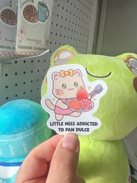 Image 1 of Little Miss Addicted To Pan Dulce Sticker