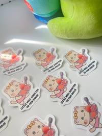 Image 3 of Little Miss Addicted To Pan Dulce Sticker