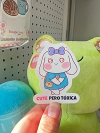 Image 1 of Cute Pero Toxica Sticker