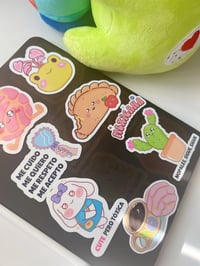Image 2 of Cute Pero Toxica Sticker
