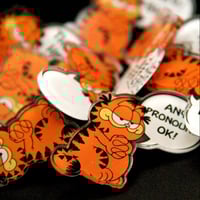 Image 1 of GARFIELD PRONOUN PINS