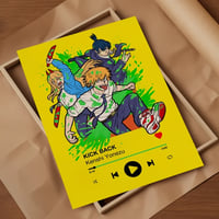 Image 1 of KICK BACK AUDIO PRINT