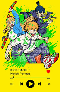 Image 2 of KICK BACK AUDIO PRINT