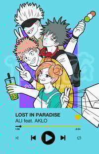 Image 2 of LOST IN PARADISE AUDIO PRINT