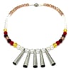Jingle Cone Necklace (Red Earth)