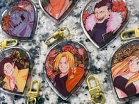 Image 2 of FULLMETAL FLOWER KEYCHAINS
