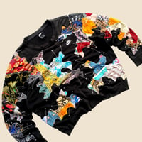 Image 4 of REWORKED NIKE BATIK PATCHWORK SWEATSHIRT SIZE XL BOXY