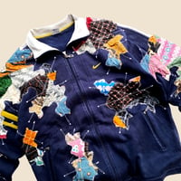 Image 4 of REWORKED NIKE 90S BATIK PATCHWORK ZIP JACKET SIZE L/XL