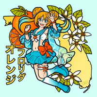 Image 1 of FLORIDA ORANGE MIKU - FL