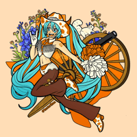 Image 1 of LONGHORN MIKU - UTEXAS