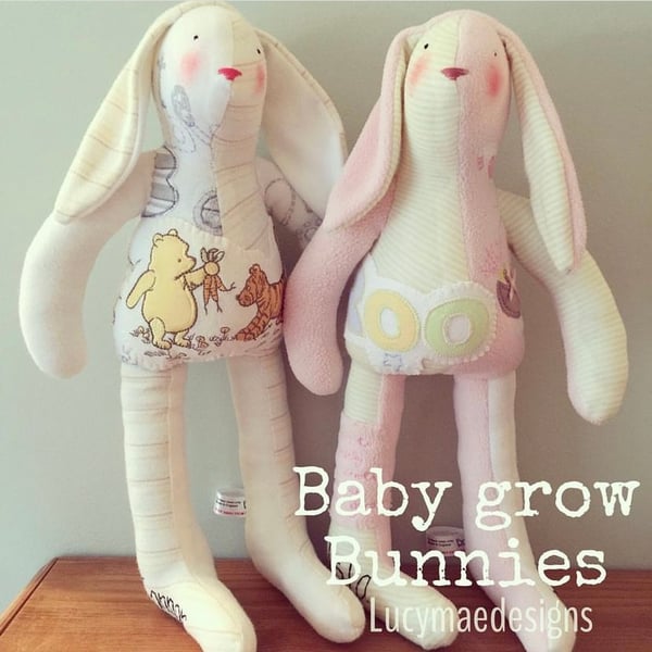 Image of Babygrow Keepsake Bunnies