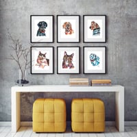 Image 10 of Yellow Labrador Rosie Print