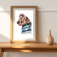 Image 5 of Sharpei and Beagle mixed Rex Print