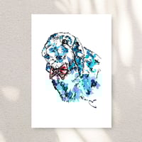 Image 1 of Bunny Hippo Print